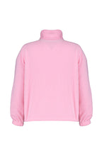 Trendyolmilla Açık Mavi  Fermuarlı Dik Yaka Polar Regular/Normal Kesim Örme Sweatshirt TWOAW21SW0758