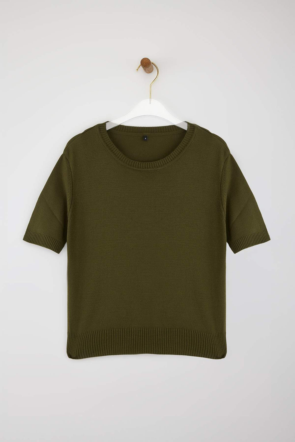 Trendyolmilla Haki Basic Hırka-Bluz Triko Hırka TWOAW25HI00216