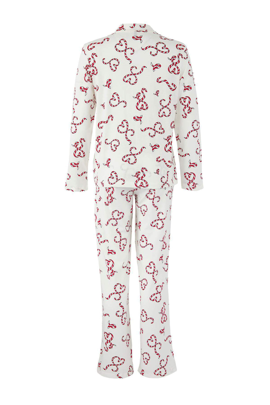 Trendyolmilla Pembe %100 Pamuklu Kalpli Gömlek Yaka Örme Pijama Takımı THMAW26PT00064