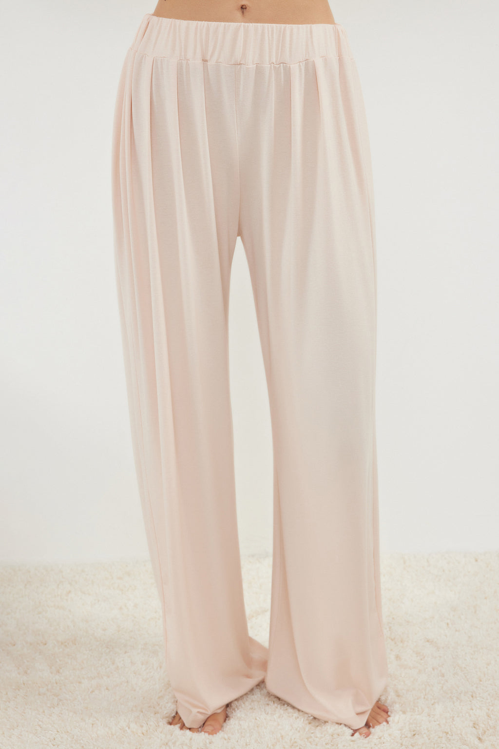 Trendyolmilla Bordo Viskon Örme Pijama Takımı TWOAW21AU0034