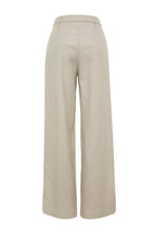 Trendyolmilla Vizon Wide Leg/Geniş Paça Pilili Dokuma Pantolon TWOAW22PL0475