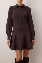 Trendyolmilla Siyah Mini Dokuma Elbise TWOAW26EL00305