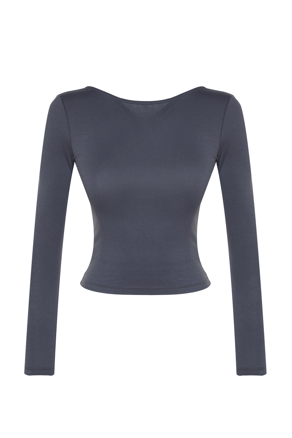 Trendyolmilla Kırmızı Pamuklu Esnek Sırt Dekolteli Fitted/Vücuda Oturan Esnek Bluz TWOAW24BZ00160