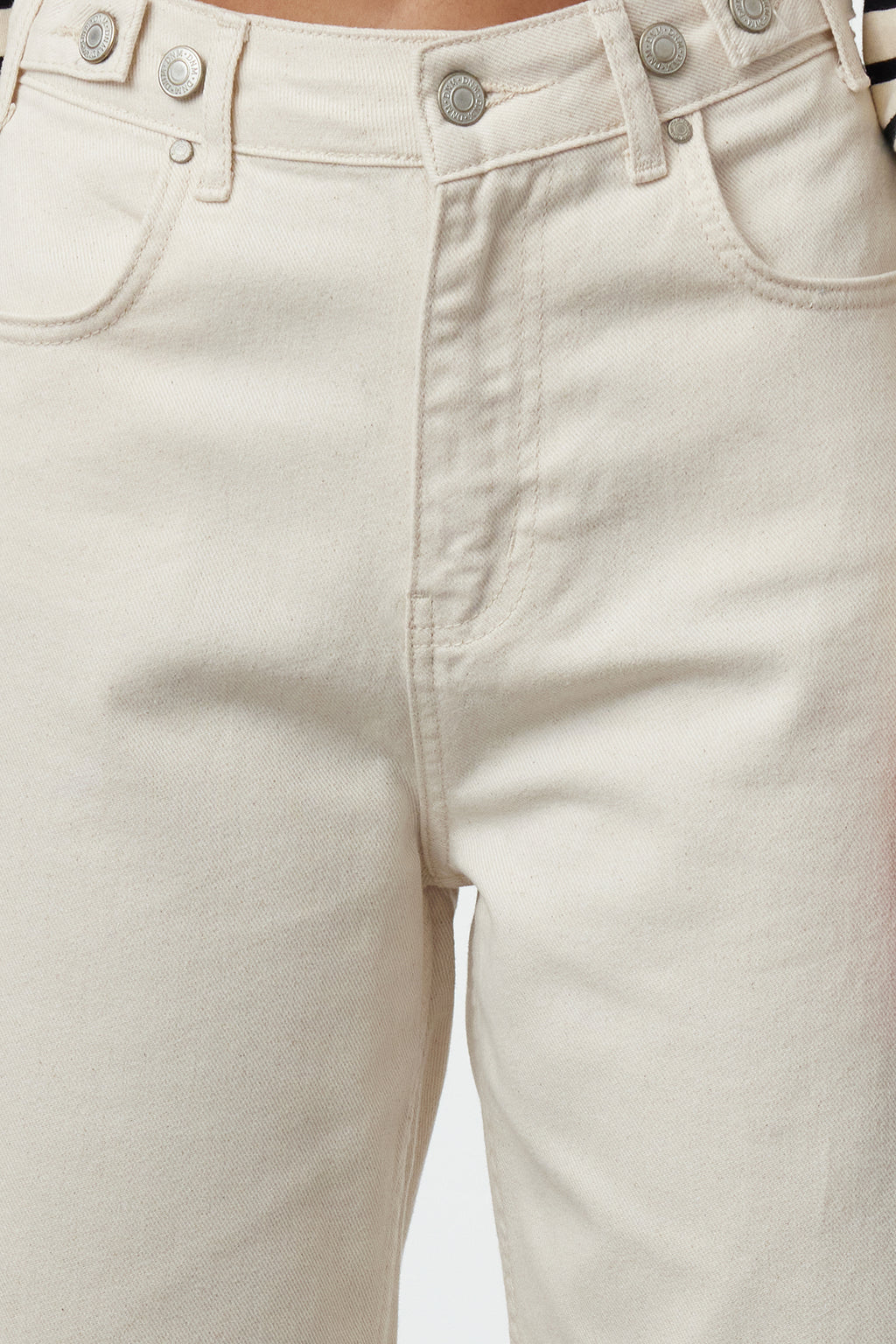 Trendyolmilla Yağ Yeşili Bel Detaylı Yüksek Bel Wide Leg Pantolon TWOAW25JE00039