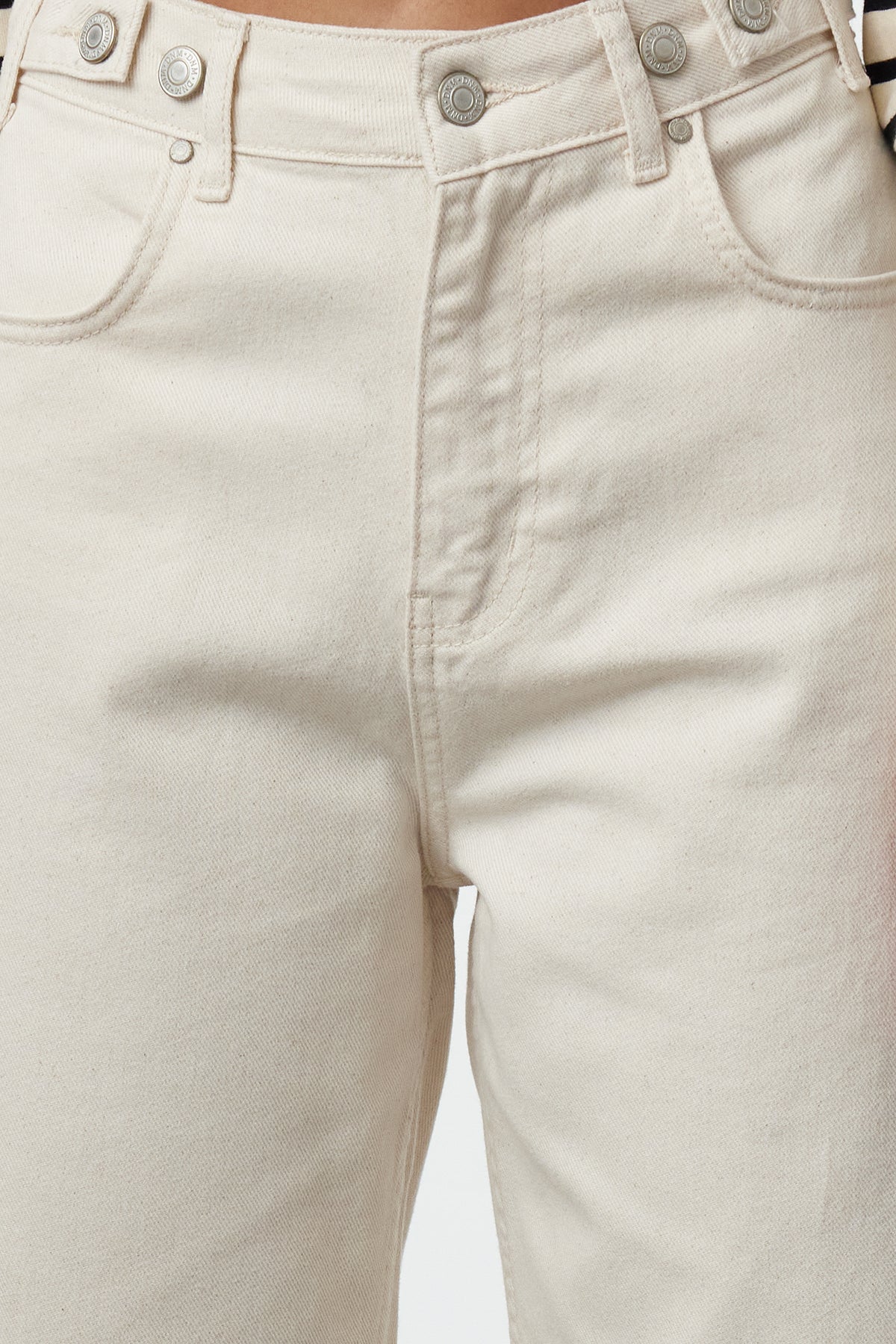 Trendyolmilla Yağ Yeşili Bel Detaylı Yüksek Bel Wide Leg Pantolon TWOAW25JE00039