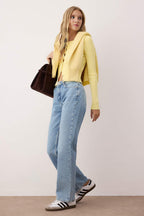Mavi Yüksek Bel Düz Paça Straight Jeans TWOAW26JE00245