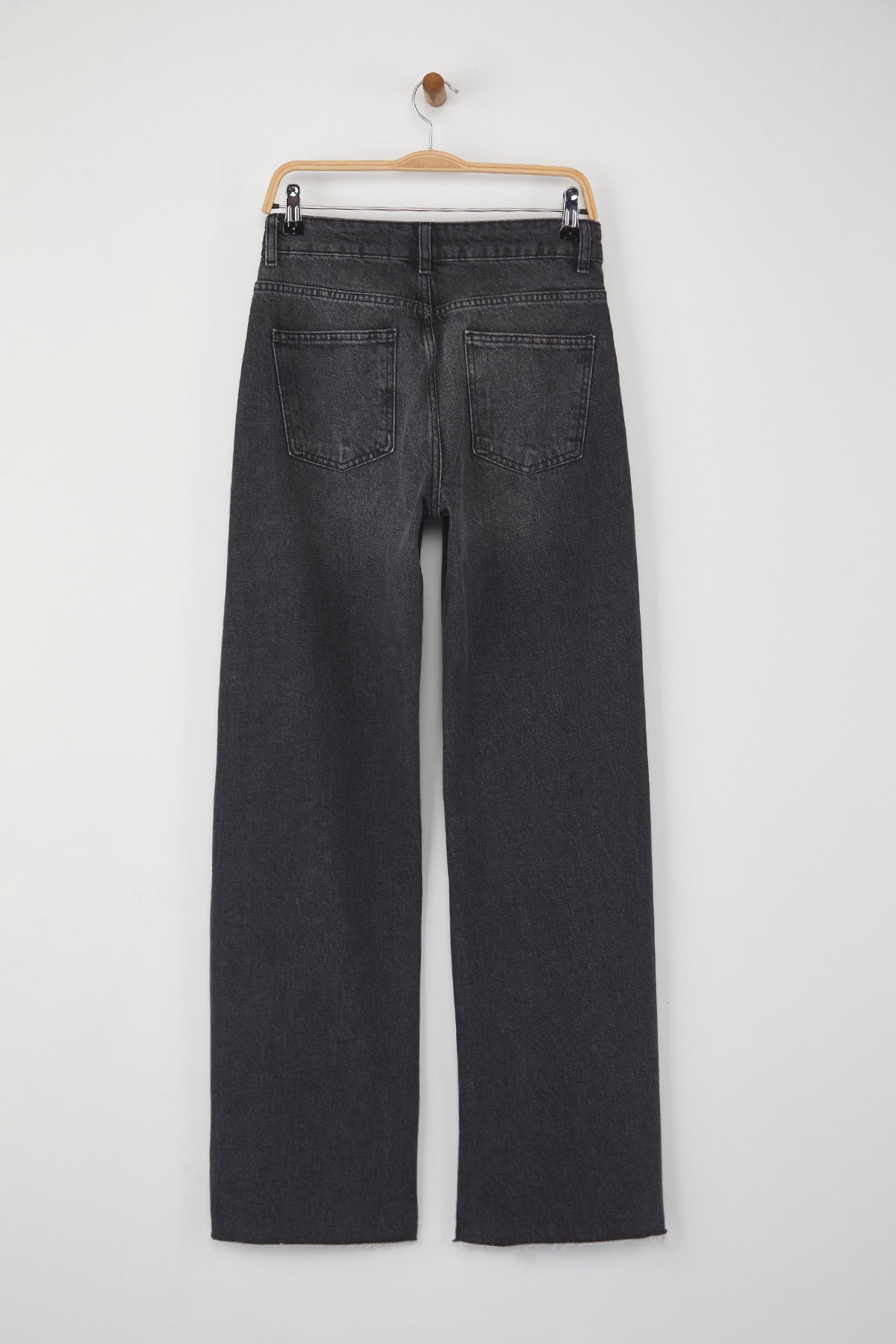 Trendyolmilla Mavi*001 Normal Bel Geniş Paça Wide Leg Jeans TWOAW26JE00078