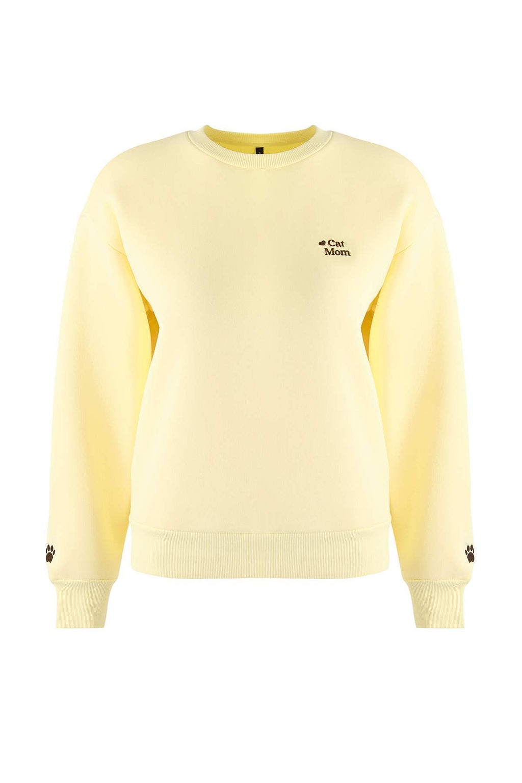 Trendyolmilla Kar Melanj Örme Sweatshirt TWOAW26SW00200