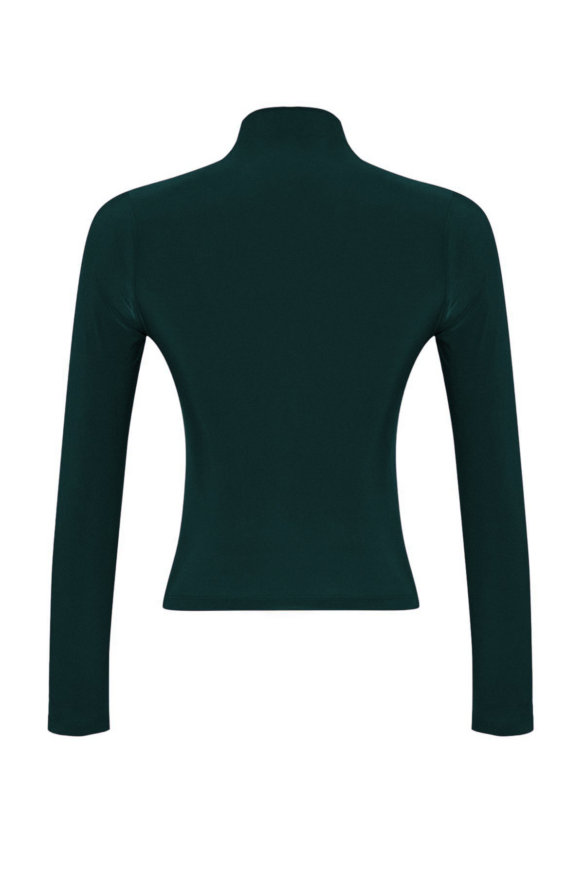 Trendyolmilla Mürdüm Büzgülü Kare Yaka Vücuda Oturan Esnek Örme Bluz TWOSS24BZ00487