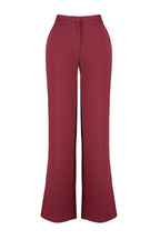 Trendyolmilla Lacivert Wide Leg/Geniş Paça Dokuma Kumaş Pantolon TWOAW22PL0139