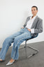 Mavi More Sustainable Aksesuar Detaylı Yüksek Bel Wide Leg Jeans TWOAW25JE00028