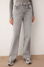 Trendyolmilla Gece Mavisi Yüksek Bel Wide Leg Jeans TWOSS25JE00172
