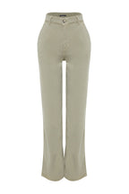 Trendyolmilla More Sustainable Mint %100 Tencel™ Düşük Bel Wide Leg Jeans TWOSS23JE00219