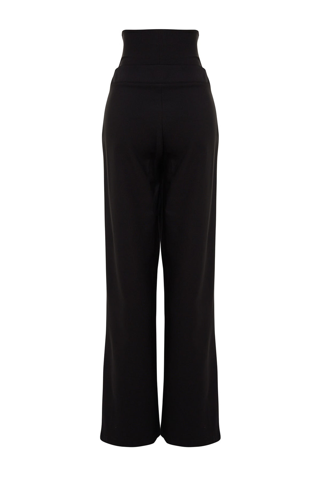 Trendyolmilla Ekru Korse Detaylı Dokuma Pantolon TPRSS23PL00033
