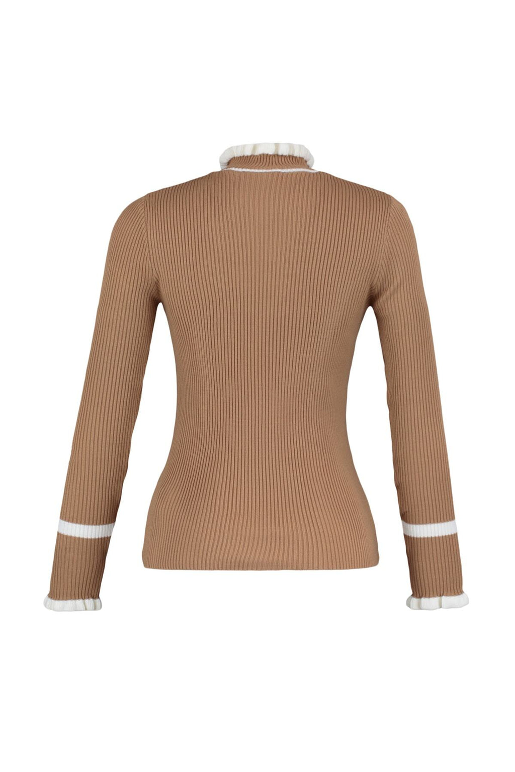 Trendyolmilla Camel Renk Bloklu Triko Kazak TWOAW22KZ1250