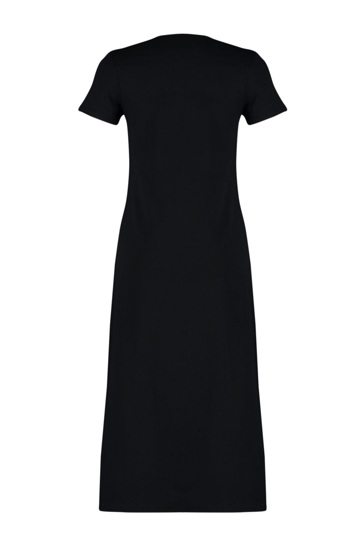 Trendyolmilla Haki Cepli Bisiklet Yaka A-Line Örme Midi Elbise TWOSS24EL00169