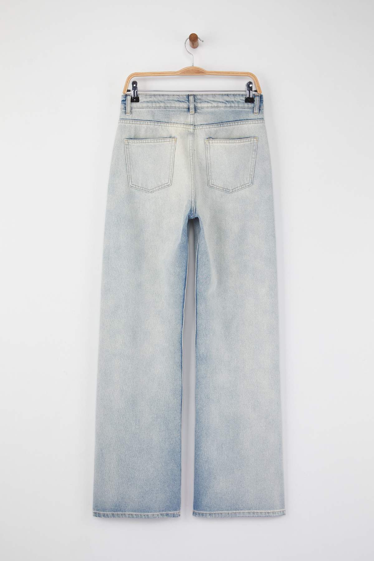 Mavi Vintage Yıkama Yüksek Bel Geniş Paça Wide Leg Jeans TWOAW26JE00072