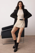 Trendyolmilla Koyu Kahverengi Şort & Bermuda TWOAW21SR0037