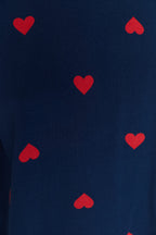 Trendyolmilla Indigo %100 Pamuklu Kalpli Örme Pijama Takımı THMAW21PT0566