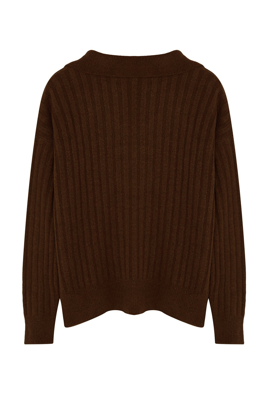 Trendyolmilla Gri Yumuşak Dokulu Polo Yaka Triko Kazak TWOAW24KZ00678