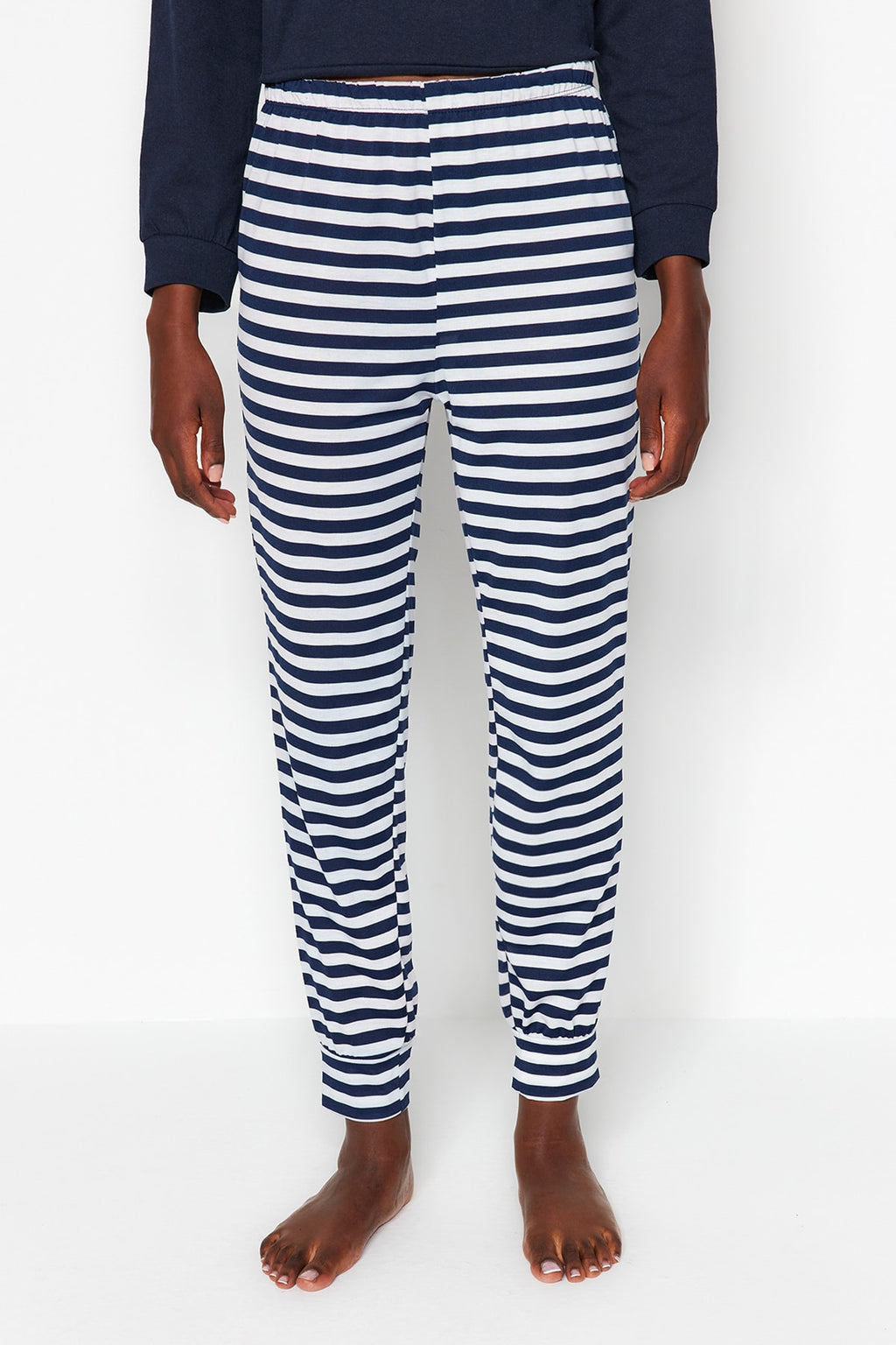 Trendyolmilla Pembe %100 Pamuklu Ayıcıklı Örme Pijama Takımı THMAW21PT0302