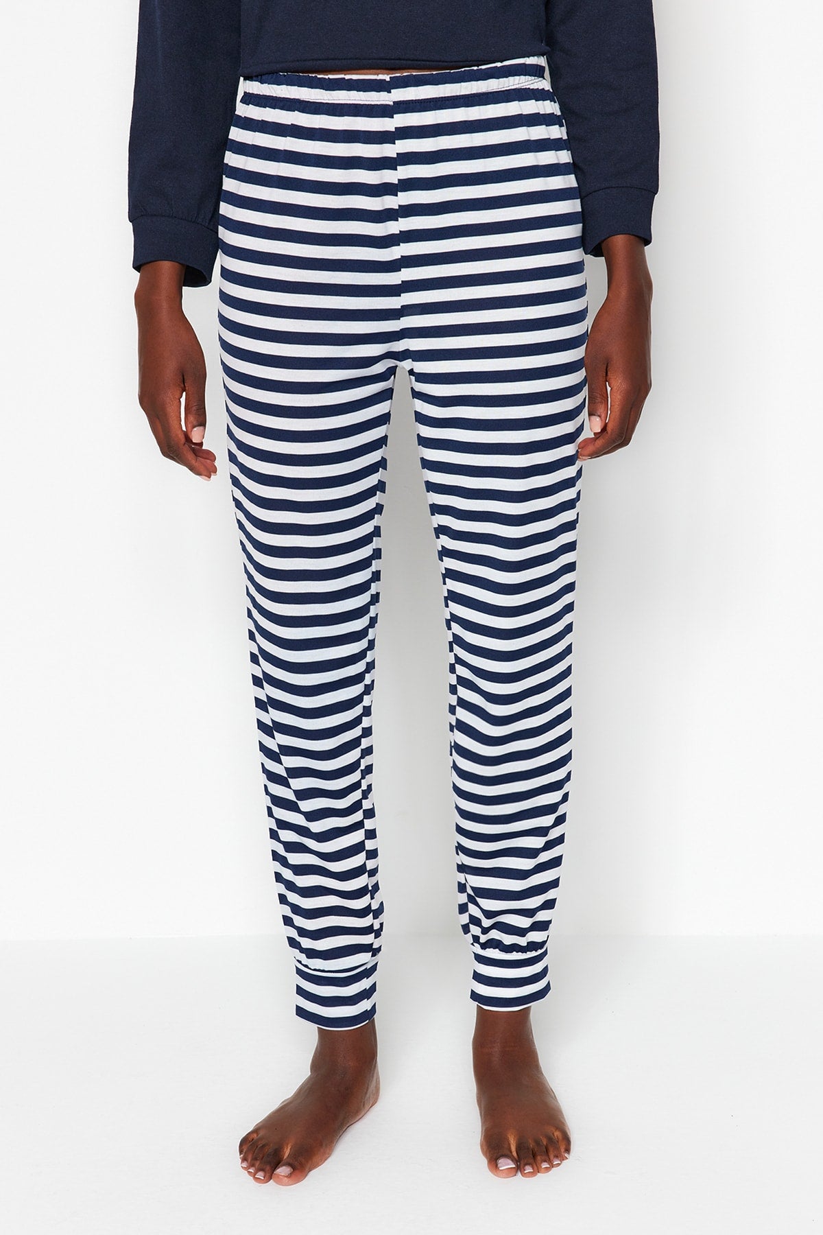 Trendyolmilla Pembe %100 Pamuklu Ayıcıklı Örme Pijama Takımı THMAW21PT0302