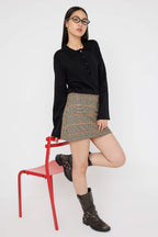 Trendyolmilla Teen Siyah*001 Polo Yaka Düz Triko Kazak TWOAW26KZ00121