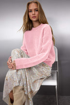 Trendyolmilla Kahverengi Geniş Kalıp Özel İplik Triko Kazak TWOAW26KZ00090