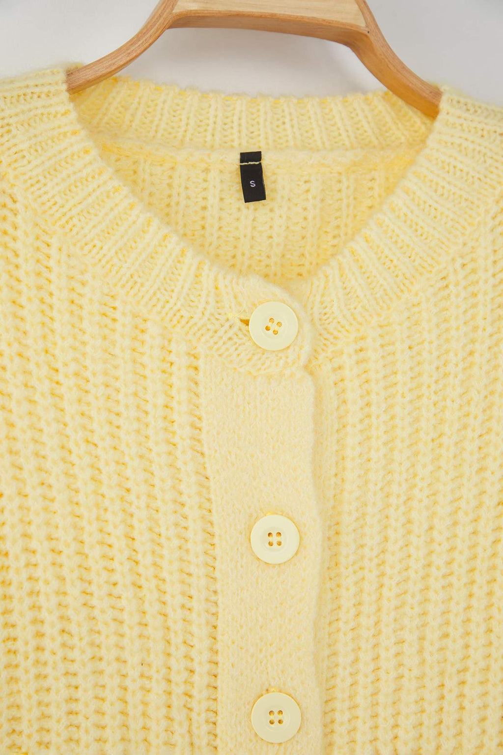 Trendyolmilla Wardrobe Essentials Gri Yumuşak Dokulu Basic Triko Hırka | TWOAW26HI00204