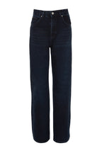 Trendyolmilla Gri Yüksek Bel Wide Leg Geniş Paça %100 Pamuk Non-Stretch Jeans TWOSS23JE00083