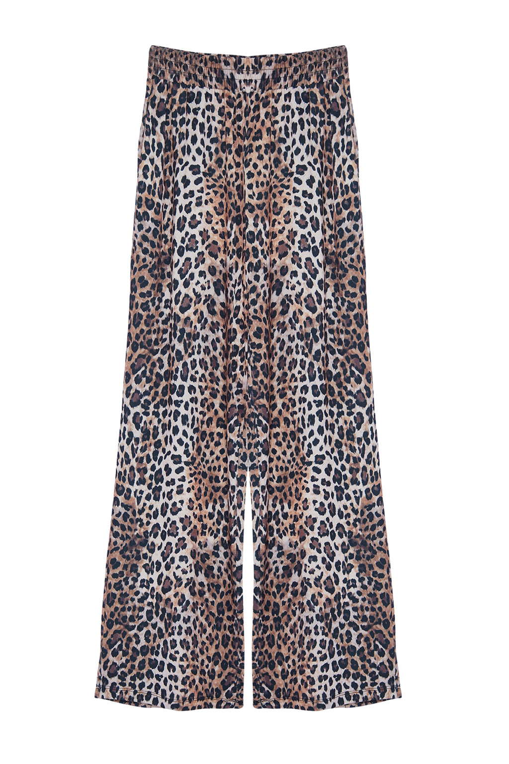 Trendyolmilla Lacivert Wide Leg/Rahat Kesim Yüksek Bel Esnek Pantolon TWOSS23PL00129