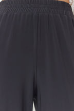 Trendyolmilla Antrasit Wide Leg/Rahat Kesim Yüksek Bel Esnek Pantolon TWOSS23PL00129
