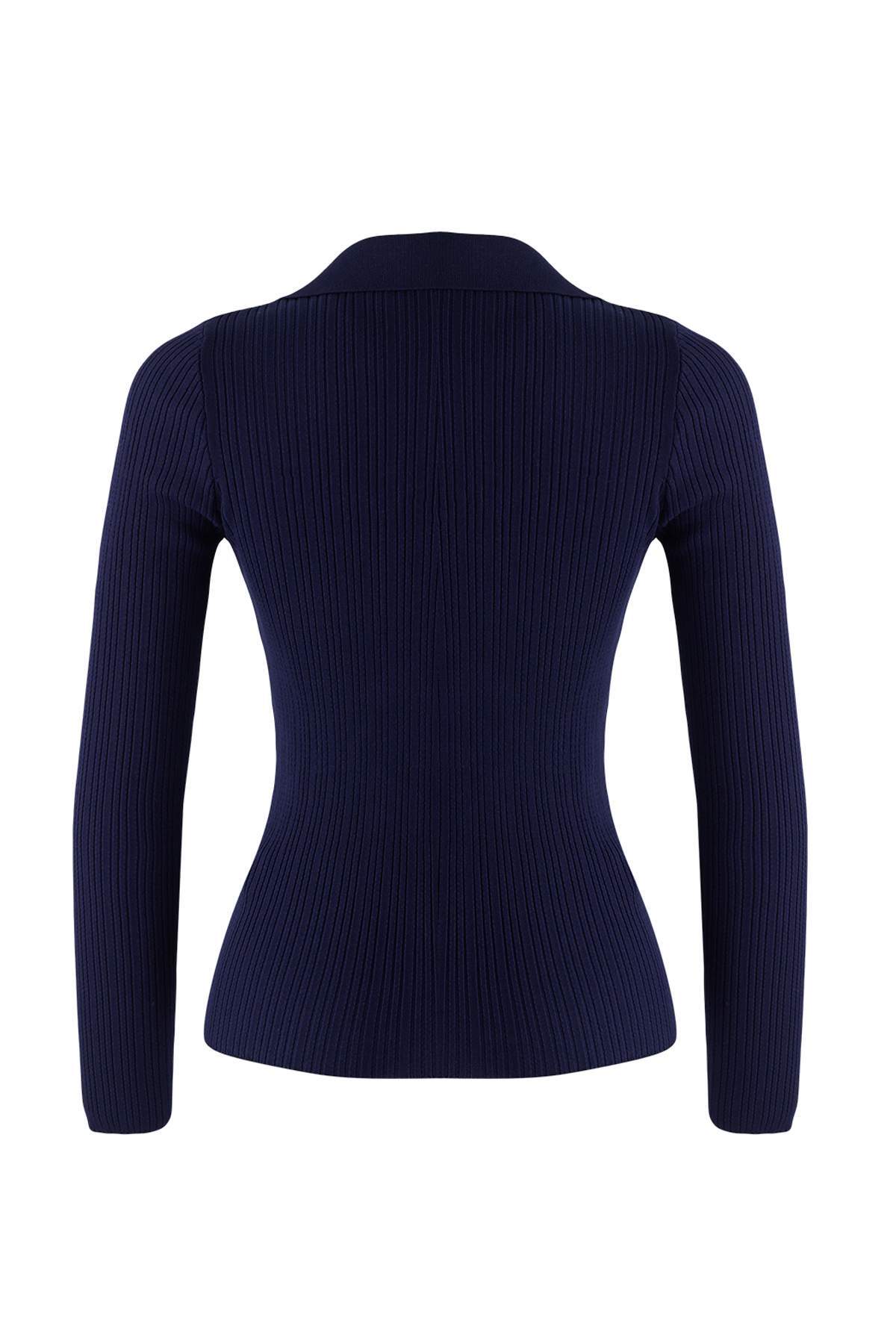 Trendyolmilla Wardrobe Essentials Yağ Yeşili Fitted/Vücuda Oturan Merserize Görünümlü Triko Hırka TWOAW26HI00113