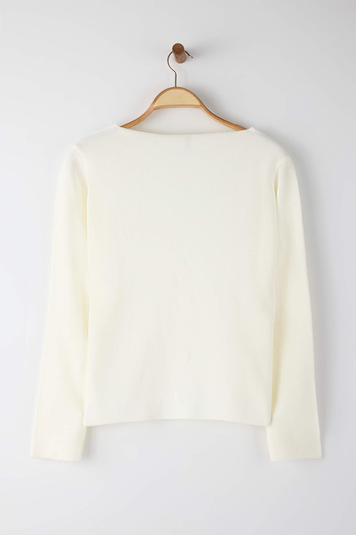 Trendyolmilla Haki Trend Düğme Detaylı  Triko Hırka TWOAW26HI00121