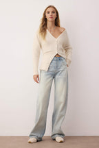 Mavi Vintage Yıkama Yüksek Bel Geniş Paça Wide Leg Jeans TWOAW26JE00072
