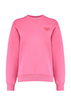 Trendyolmilla Ekru Kalın İçi Polarlı Göğüs ve Sırt Kabartma Baskılı Oversize Örme Sweatshirt TWOAW24SW00226