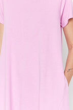Trendyolmilla Haki Cepli Bisiklet Yaka A-Line Örme Midi Elbise TWOSS24EL00169