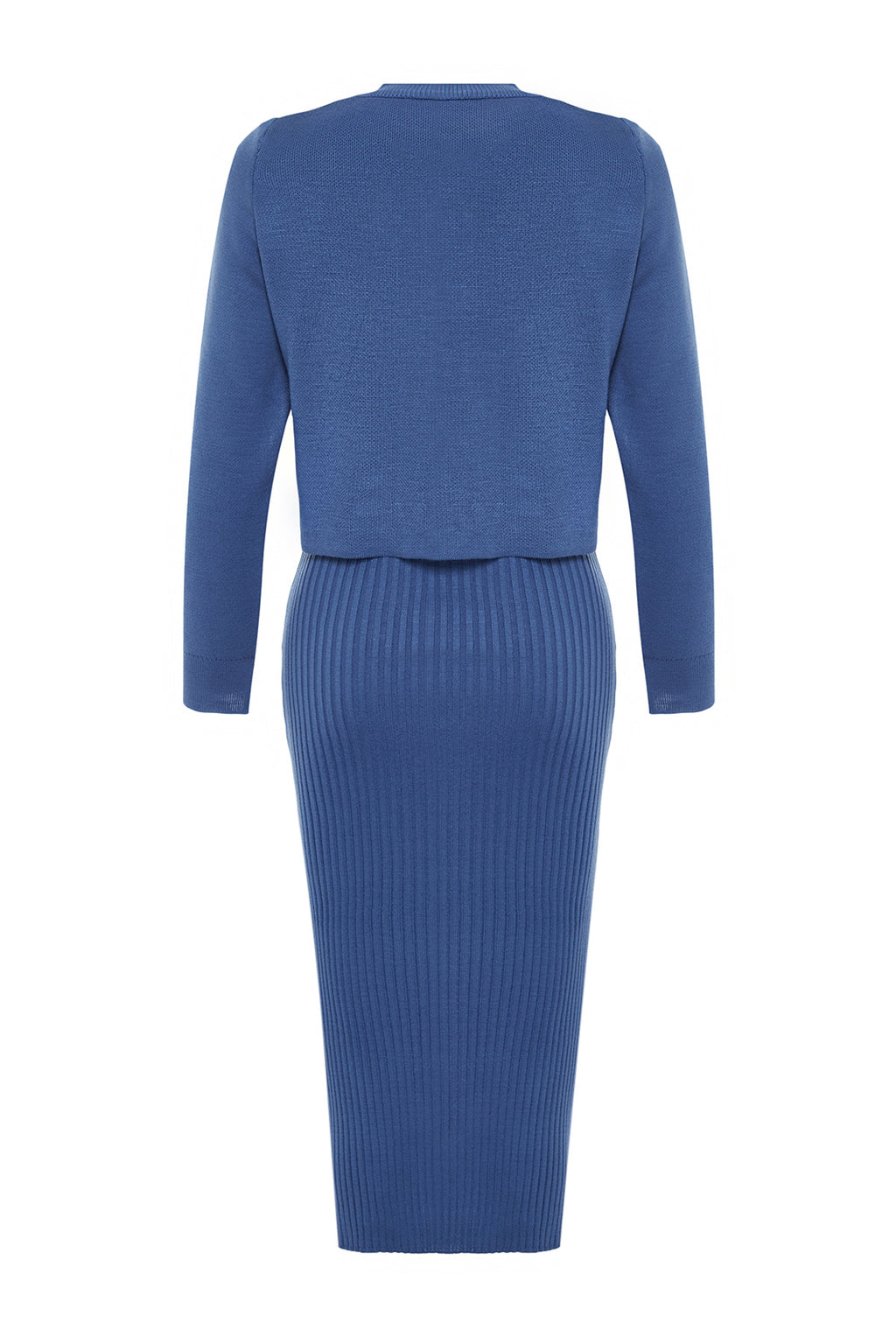 Indigo Düz Midi Elbise TWOSS23EL00738