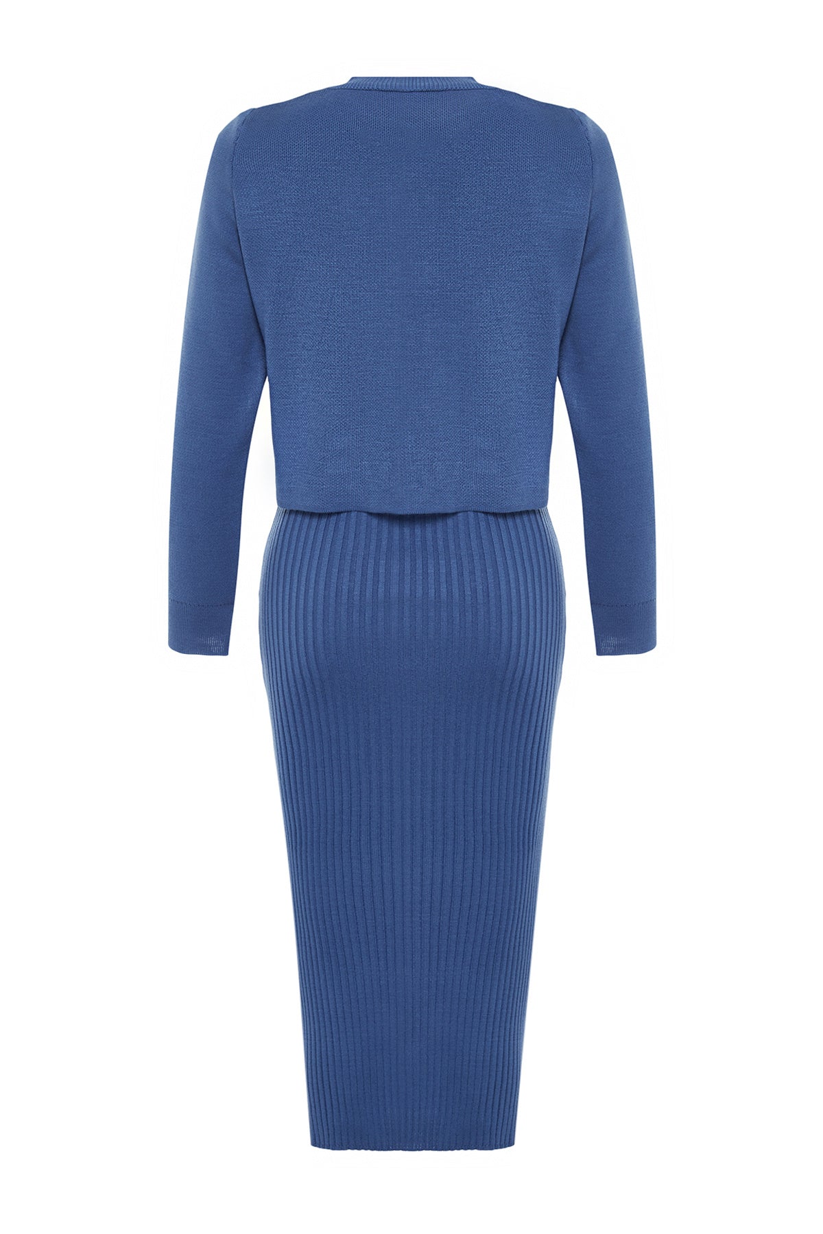 Indigo Düz Midi Elbise TWOSS23EL00738