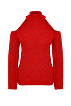 Trendyolmilla Lacivert Simli Pencere/Cut Out Detaylı Triko Kazak TWOAW20XS0006