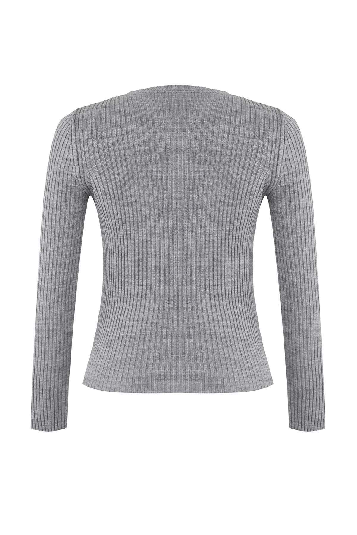 Trendyolmilla Siyah-Çok Renkli İkili Paket Triko Kazak TWOAW22KZ1766
