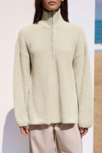 Trendyolmilla More Sustainable Ekru Triko Kazak TWOAW24KZ01119