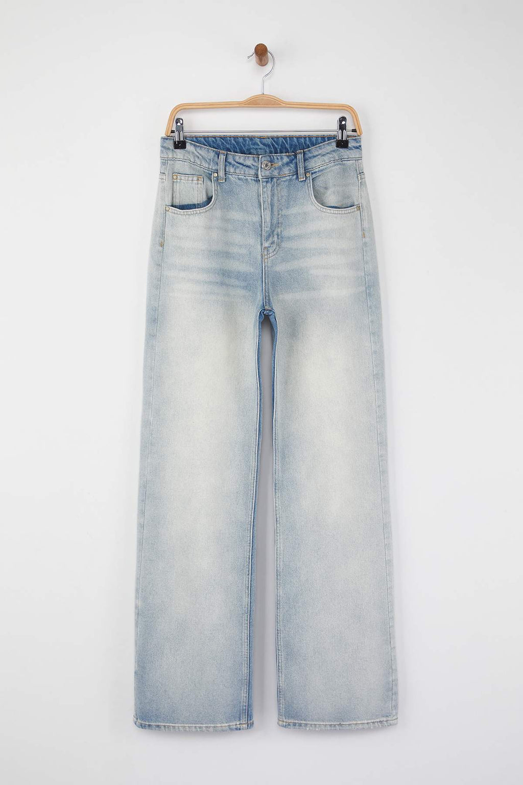 Mavi Vintage Yıkama Yüksek Bel Geniş Paça Wide Leg Jeans TWOAW26JE00072