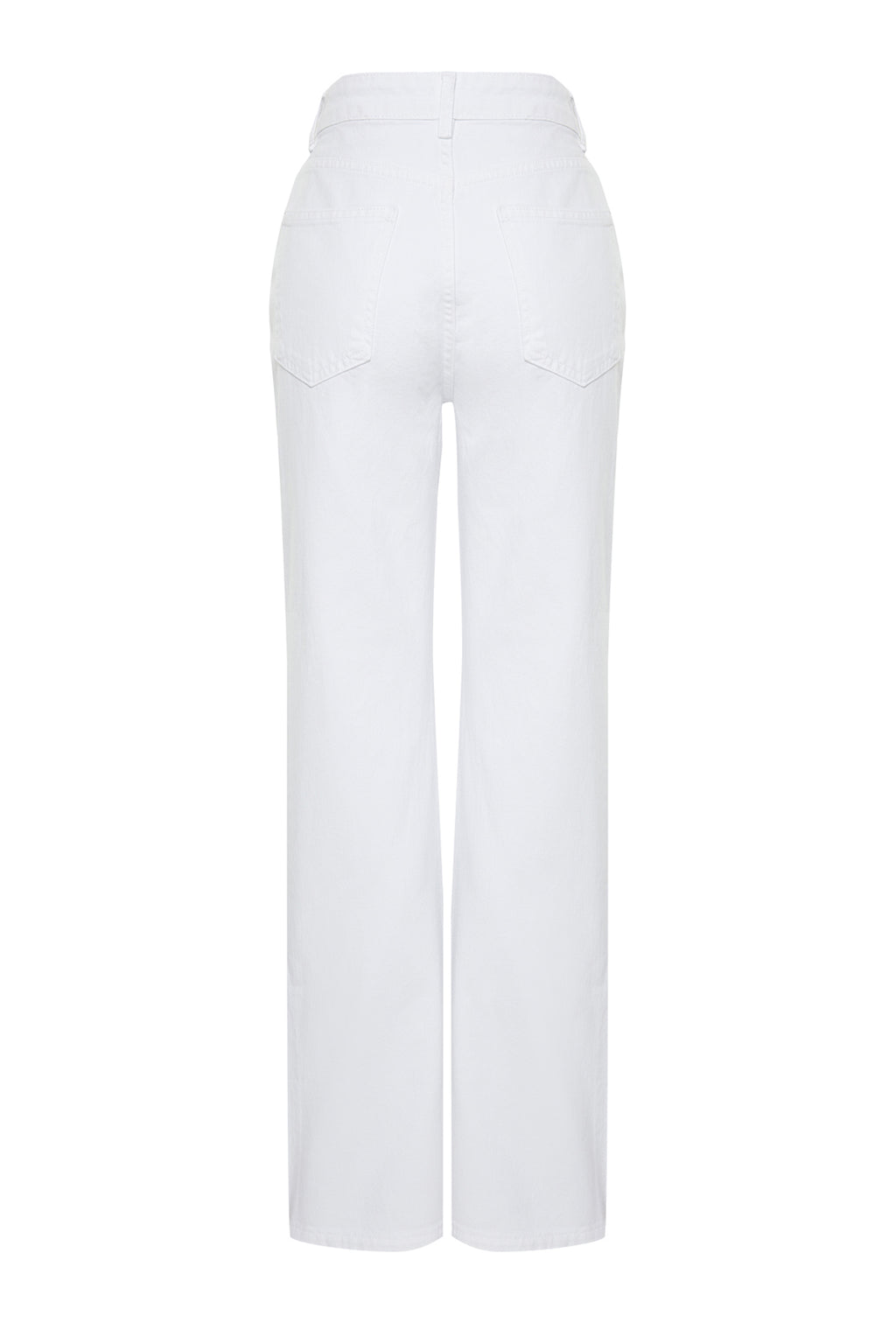 Trendyolmilla Açık Mavi Yüksek Bel Wide Leg Jeans TWOSS24JE00140