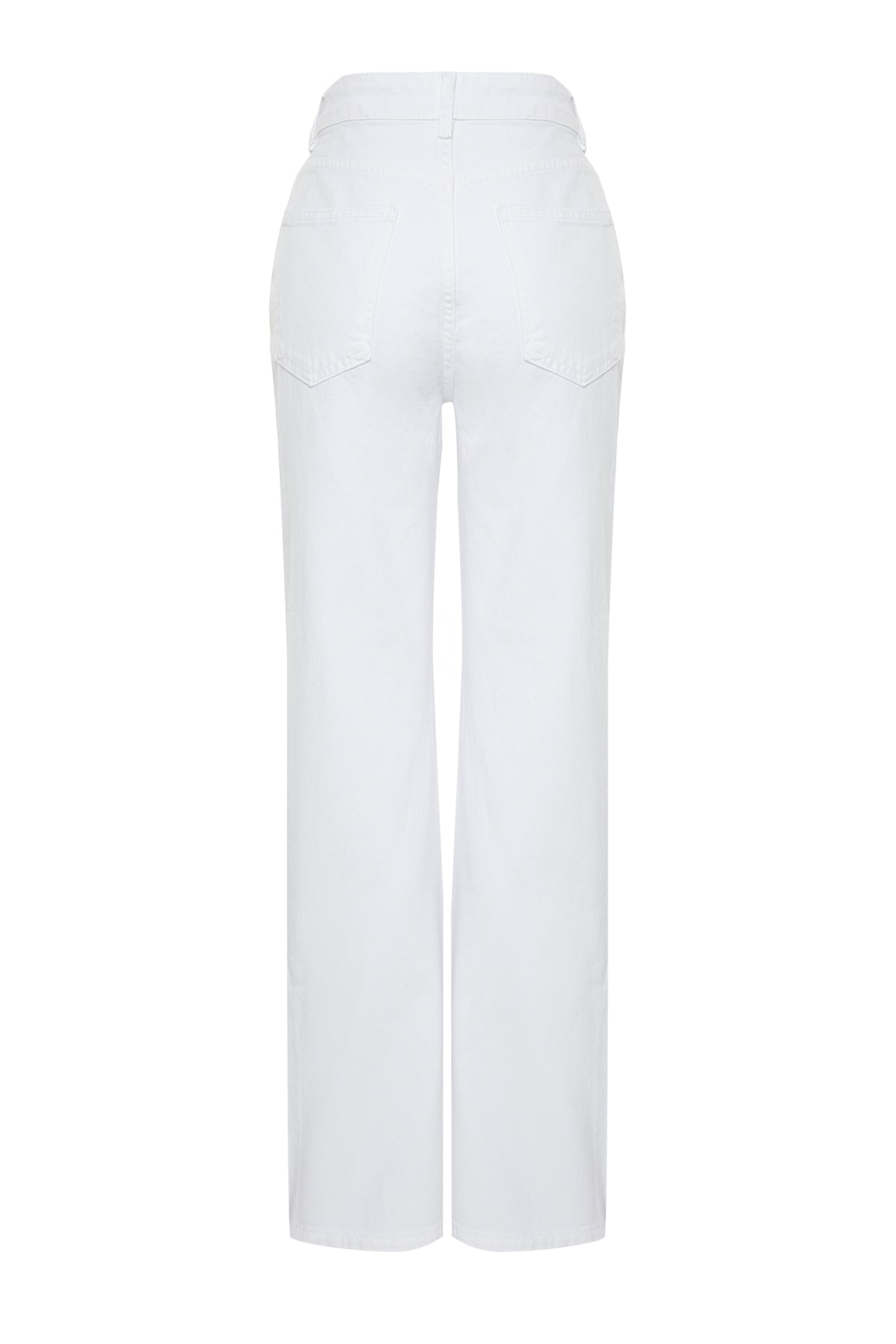 Trendyolmilla Açık Mavi Yüksek Bel Wide Leg Jeans TWOSS24JE00140