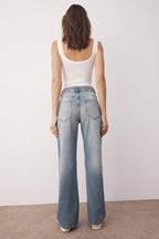 Trendyolmilla Mavi*001 Normal Bel Geniş Paça Wide Leg Jeans TWOAW26JE00078
