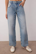 Mavi Normal Bel Straight Baggy %100 Pamuk Non-Stretch Jeans TWOAW26JE00129