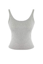 Trendyolmilla Lacivert-Gri 2'li Takım Asimetrik Yaka Düğmeli Vücuda Oturan Esnek Örme Bluz TWOAW26BZ00042