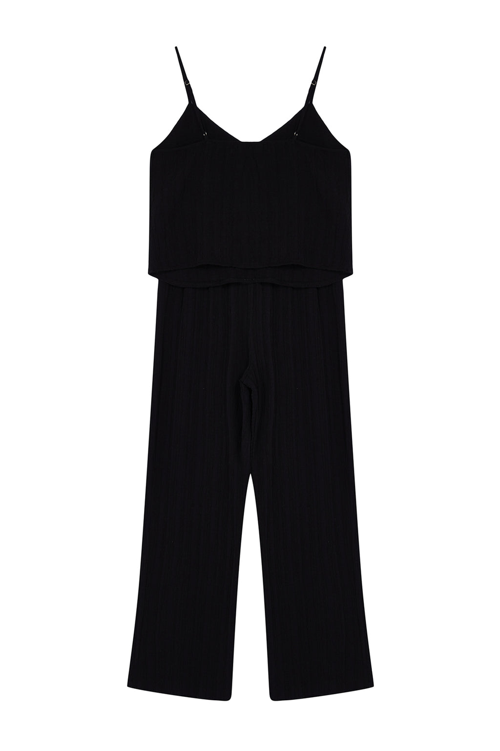 Trendyolmilla Ekru Bağlama Detaylı İp Askılı Dokuma Pijama Takımı THMSS24PT00402