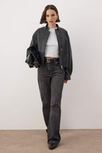 Trendyolmilla Mavi Yüksek Bel Bel Wide Leg Jeans TWOAW26JE00079